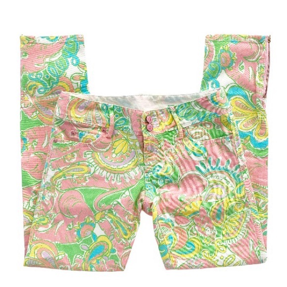 Lilly Pulitzer Worth Skinny Mini Zip in Chin Chin | 0 - Picture 4 of 12